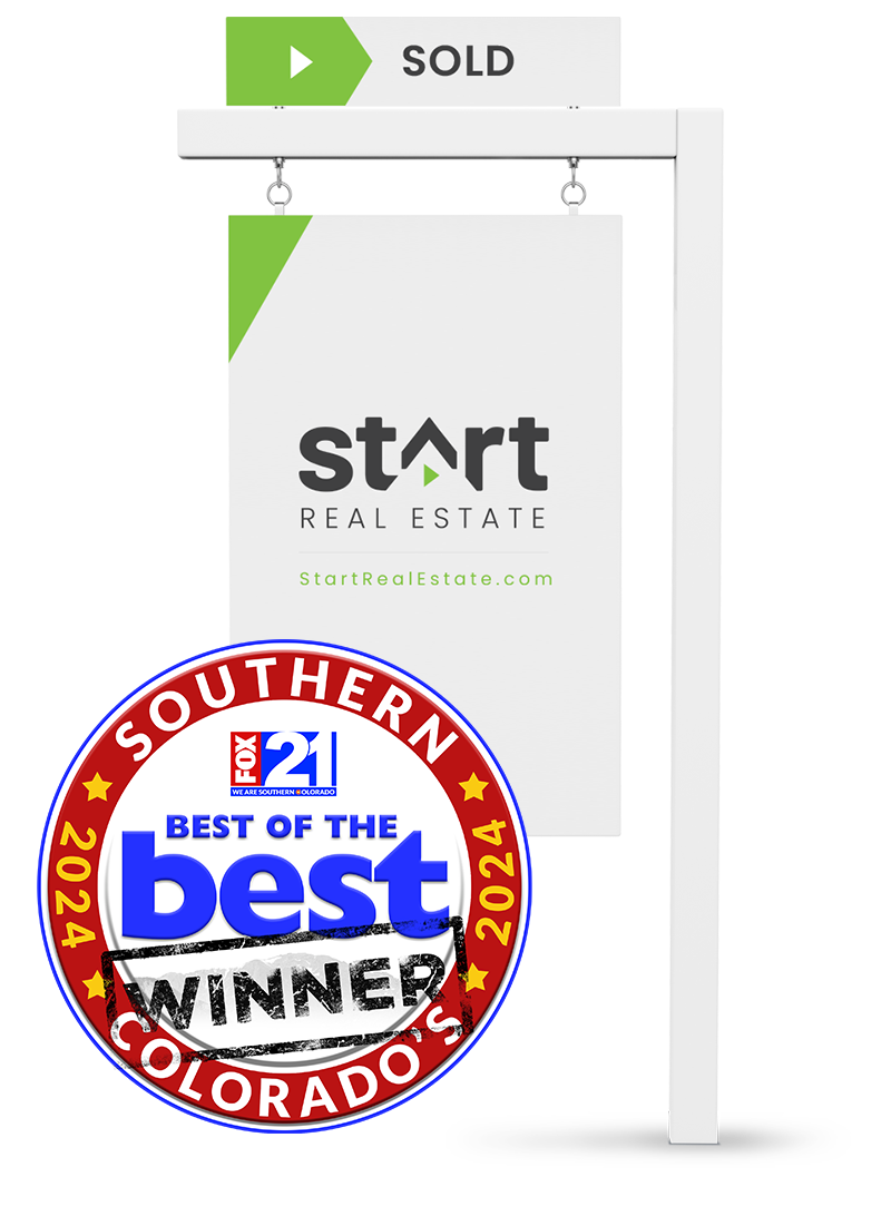 START Real Estate Yard Sign START Real Estate Yard Sign